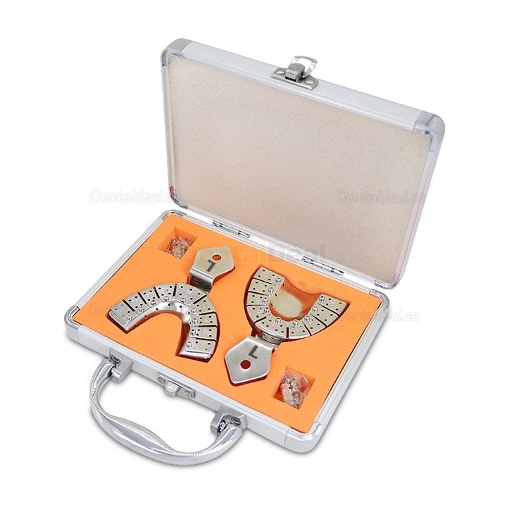 Stainless Steel Dental Implant Impression Teeth Tray S/M/L Autoclavable